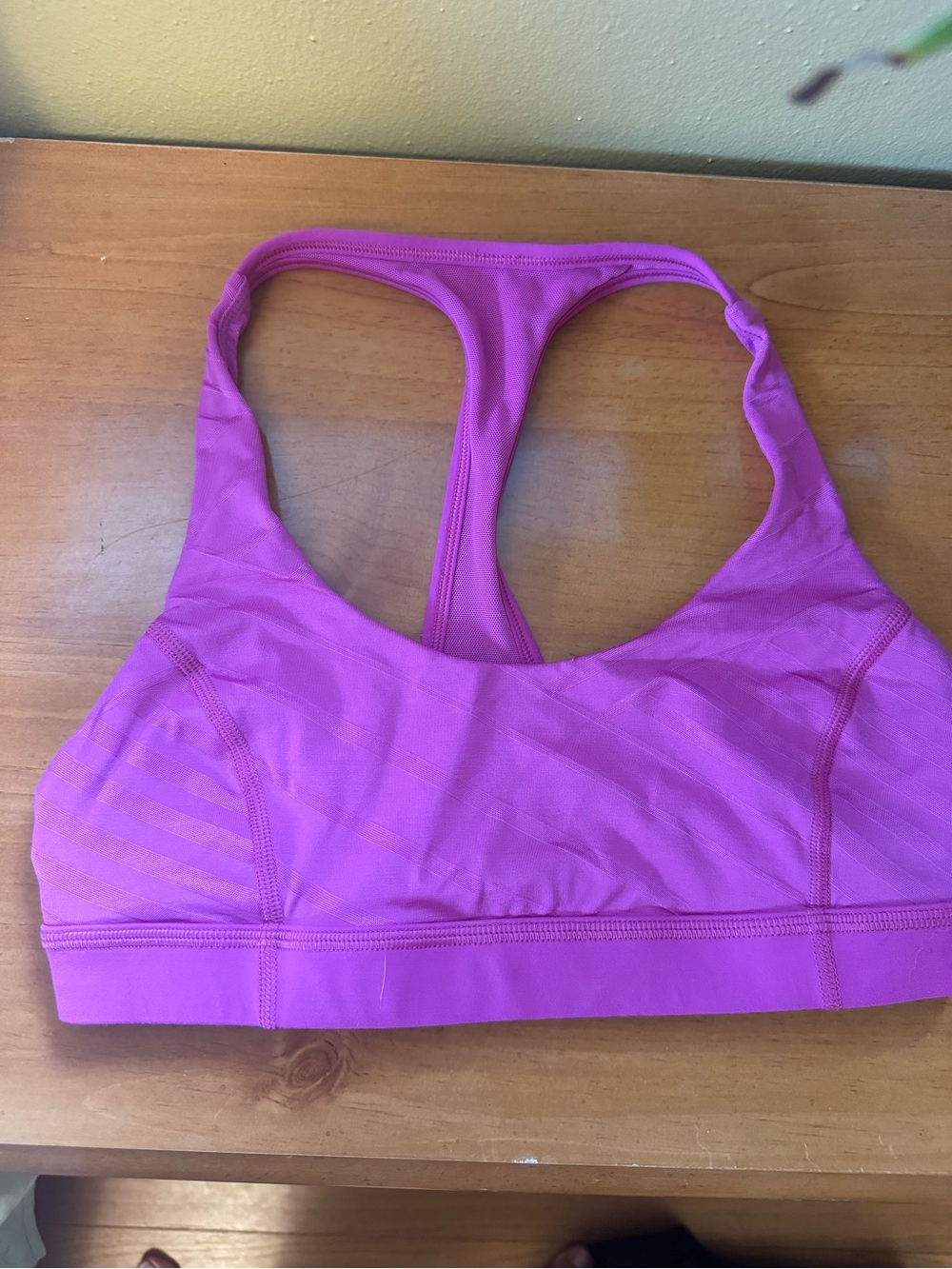 lululemon athletica Fuchsia Racerback Sports Bra